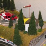 13.1  Heliport und Ambulance Station. Im Hintergrund, RTL - Kamera Station.